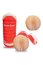 DESİRE LOVER Silikon Cep Vajinası 17 cm Tırtıklı İç Yapı