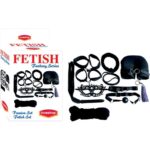 9 Parça Fetiş Özel Seti 9 Parçalı Fetish Fantasy Özel Set Kelepçe, Kırbaç, Maske ve Daha Fazlası