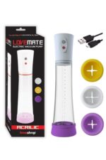 Lovemate Electrik Pump USB Şarz /- Elektrikli Penis Pompası - Yüksek Kalite - Güçlü Vakum Gücü - Dokunmatik Kullanım