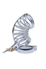 Metal Penis Kafesi - Fantezi Ürünü Paslanmaz Aliminyum