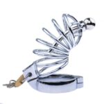 Penis Kafesi - Kilitlenebilir - Fantezi Ürünü Metal Penis Cage