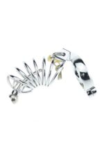 Penis Kafesi - Kilitlenebilir - Fantezi Ürünü Metal Penis Cage - Image 6