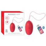 Mango App * Vibratör * Teleofon Uygulamalı* Vajinal-Anal-Klitoris Uyarıcı *Yeni Nesil Vajina Haz Yumurtası - 7 Mod - 8.5 cm - Şarj Edilebilir - Pembe - Müziğe Uyumlu Ritimler