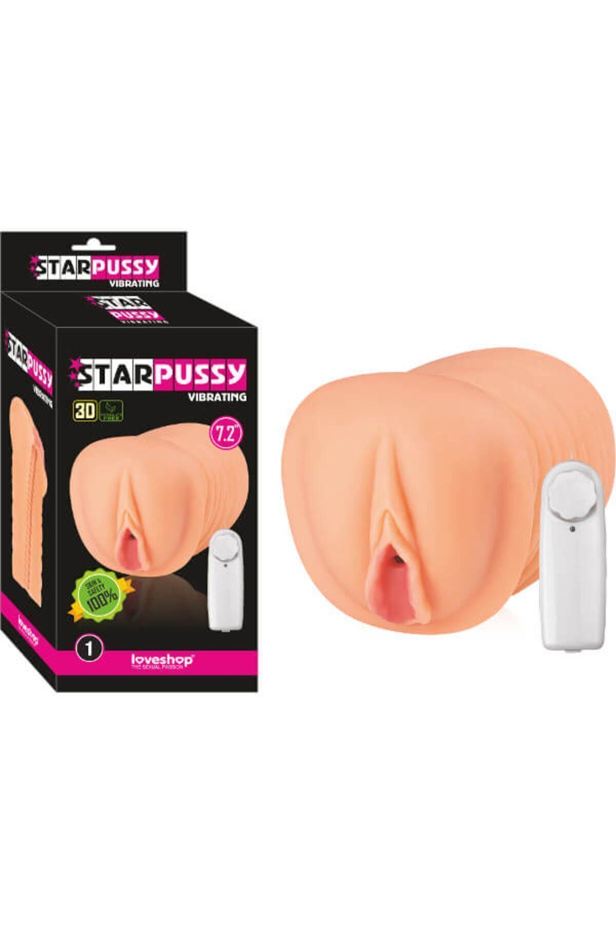 1_org_zoom STAR PUSSY*Gerçekçi Dokuda Saklama Kabında Cep Vajinası-Titreşim,Kolay Taşınabilir,18,2cm Derinlik Tırtıklı İç - Image 1