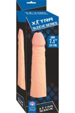 Toplam Uzunluğu 17 cm/ 5 cm Dolgulu Penis Kılıfı Ten Hassasiyetinde - Görsel 2