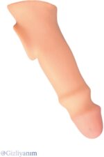 X-Tender Series-X-Tender Realistik Sleve - 18 cm Uzunluk. 5 cm Uzatma- 140 gr Ağırlığında - Gerçekçi Ten Dokusunda*18 cm Yüksek Kalite, Gerçekçi Ten Dokulu Penis Kılıfı Testis Geçmeli 5 cm Dolgulu - Görsel 6