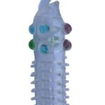 Kolay Takılabilir Penis Kılıfı - Özel Tasarım Uyarıcılı Boncuklu Tırtıklı