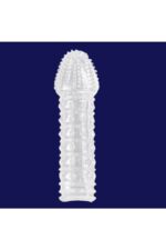 Tırtıklı Uyarıcı Yapıda Silikon Prezervatif Penis Kılıfı - Image 2