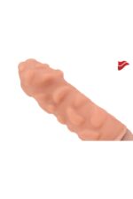 COCK-PENİS KILIFI–REALİSTİK ET DOKUSUNDA SİLİKON,UYARICI DOKU, PENİS KALINLAŞTIRMA,TIRTIKLI ÜST YAPI - Görsel 5