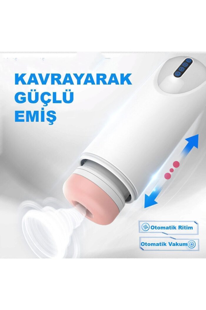Alien Mastürbator* Emme-İtme*Güçlü Ve Sessiz*10 Fonksiyon Güçlü Titreşim*4 Fonksiyon İleri-Geri - Görsel 2