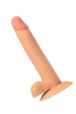 21,5 cm Realistik Penis Dildo - Açık Ten Rengi Vantuz Özellikli - Lüks Malzeme & Cilt Dostu - Görsel 4