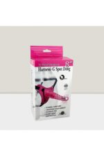 Harness-G Spot Dong * Belden Bağlama Vibratör 10 Farklı Titreşim Modunda 20 cm Uzunluğunda Boğumlu Silikon Pembe Renkli - Image 2