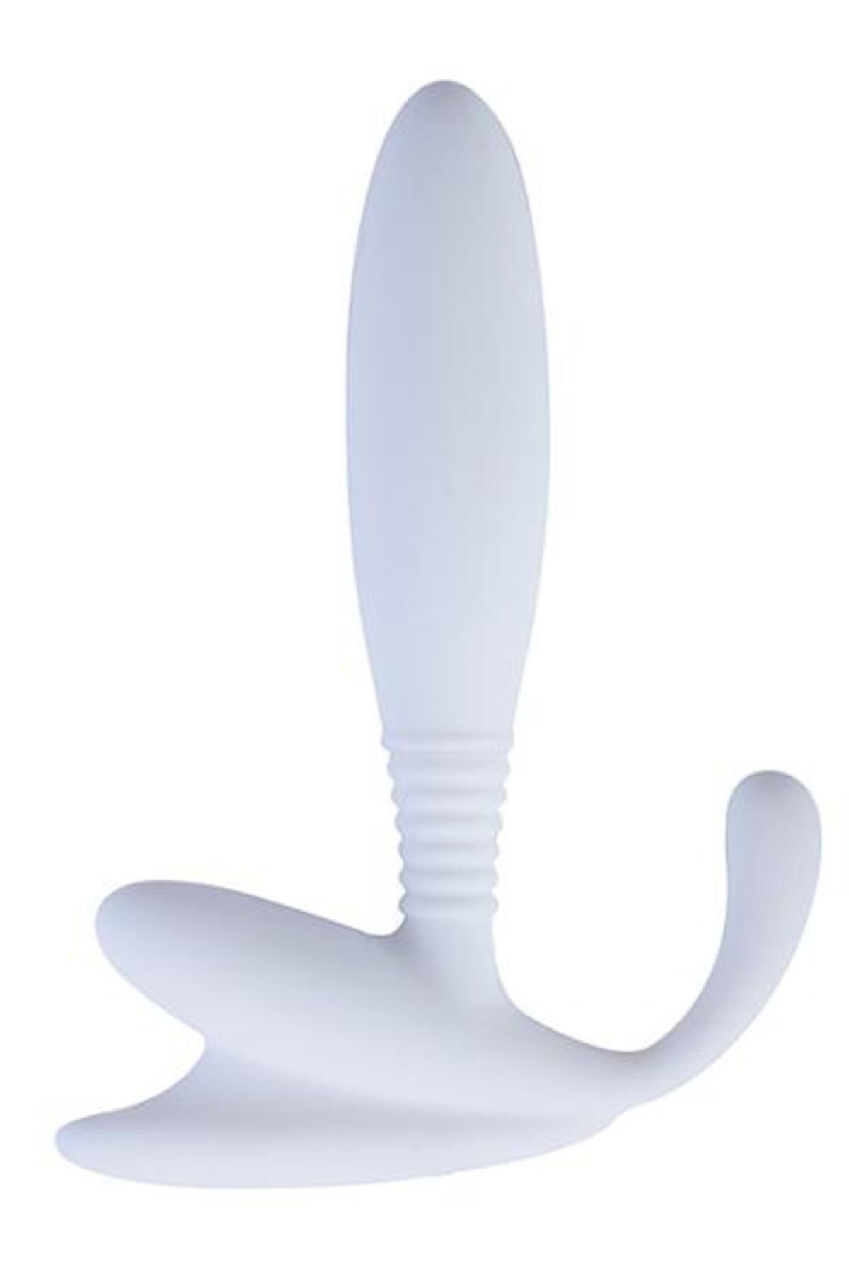 1_org_zoom Beyaz G Noktası Uyarıcılı Anal Plug - Beyaz Renkte Pleasure Uyarıcılı Anal Keyfi - Görsel 1