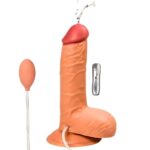 Caden's 19cm Su Fışkı rtmalı Realistik Penis - Pompa lı, Kaliteli TPE