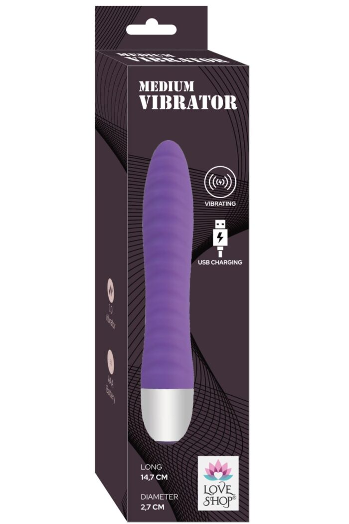 Klitoris Uyarıcılı Vajinal ve Anal Kullanım Mor Mini Vibratör - Hazzın Özel Tasarımı - Image 2