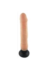 Realistik Dildo - Damarlı Yapı, Güçlü Vantuz Titreşimli-18 cm - Image 2