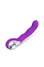 Mor Renkli USB Şarjlı Titreşimli Vibratör - 10 Mod - 20 cm - Image 2