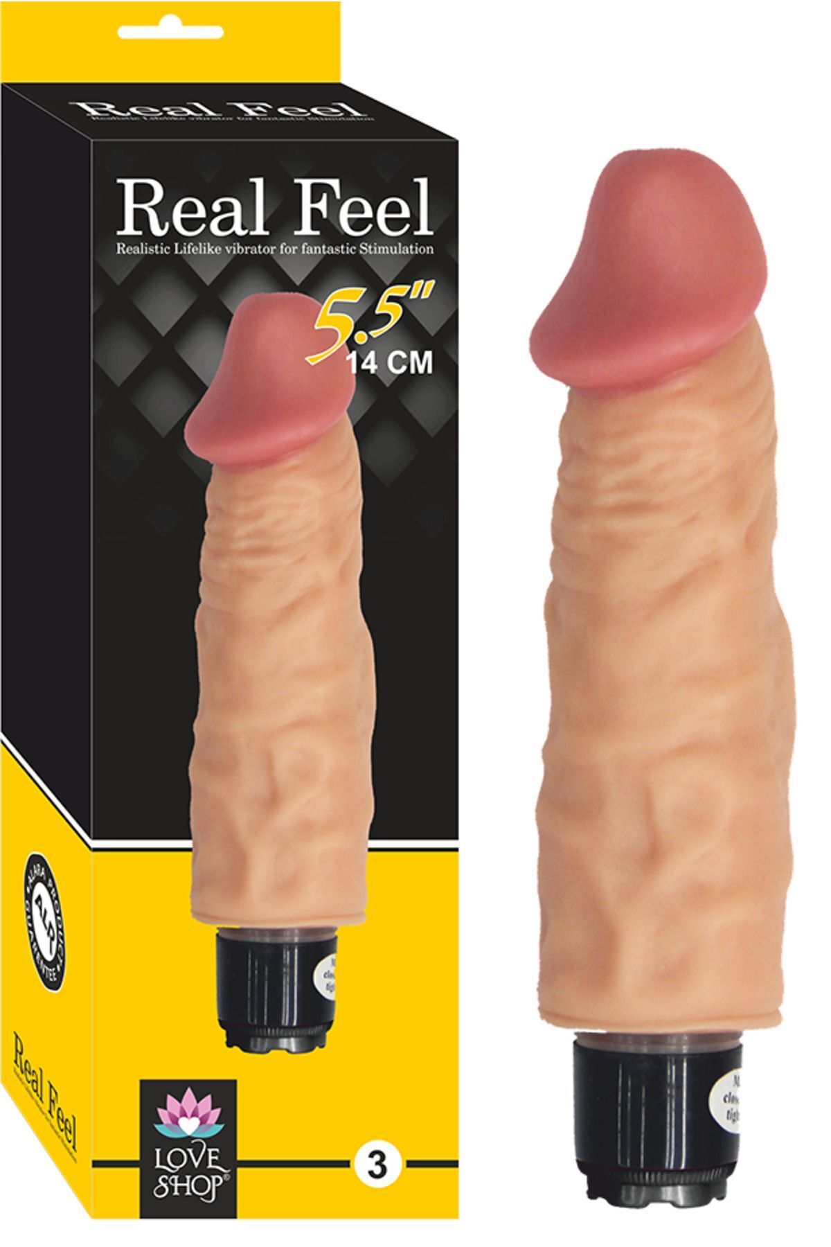 1_org_zoom Açık Ten Renkli Titreşimli Dildo - Esnek Yapı, Hassas Doku - Görsel 1