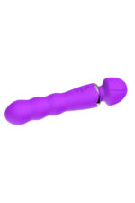 Mor Isıtıcılı Titreşimli Massage Vibratör - Klitoris Uyarıcı -22 cm Uzunluk - 36 Fonksiyon-2 Motor - Görsel 2