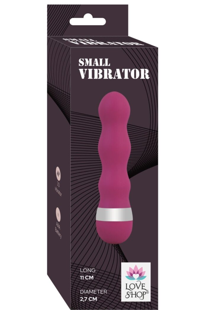 Pembe Realistik Masaj Mini Vibratör Penis Boğumlu - Image 2