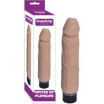 Damarlı Titreşimli Realistik Dildo - Esnek Tasarım, En Üst Kalite*21 cm*2,5 cm Çap