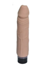 Damarlı Titreşimli Realistik Dildo - Esnek Tasarım, En Üst Kalite*21 cm*2,5 cm Çap - Görsel 5
