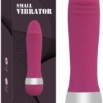 Realistik Dokulu Pembe Mini Vibratör - Hassas Kullanım İçin Özel Tasarım*11 Cm * 2,7 En