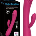 10 Mod Özel Tavşan Vibratör-İkili Kullanım(Anal Ve Vajin için)-Uzunluk 20 cm-Klitoris Uyarıcı Pembe