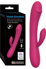 10 Mod Özel Tavşan Vibratör-İkili Kullanım(Anal Ve Vajin için)-Uzunluk 20 cm-Klitoris Uyarıcı Pembe