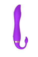 * % 100 Slikon* USB Şarjlı*36 Fonksiyon Titreşim * Kıvrımlı Uc *2 Motorlu*20 CM BOY*Klitoris Uyarıcı - Görsel 2