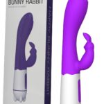 36 Mod Klitoris Uyarıcı Tavşan Vibratör Kalite-Mor- USB Şarjlı 18 cm İkili Kullanım(Anal Vajinal)