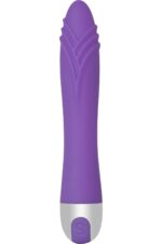 Mor Renkli Uyarıcı Medium Vibratör - USB Şarjlı -10 Fonksiyon-14,7 cm 2,7 çap - Image 3