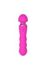 Titreşimli Vibratör-Klitoris Uyarıcı-36 Fonksiyon- Pembe Renk-Isıtıcılı-Çift Taraflı Kullanım-22 cm - Image 2