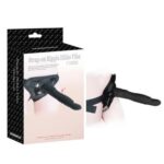 Strap-On Ripple 20cm Siyah Dildo - Titreşimli, Lüks TPE Malzemeyle Olağanüstü Bir Deneyim Sunar!