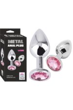 Metal Anal Plug - Kaliteli ve Temizlenebilir Anal Zevk PASLANMAZ ALİMÜNYUM ALAŞIMLI ÇELİK MATERYAL