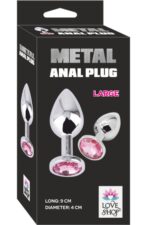 Metal Anal Plug - Kaliteli ve Temizlenebilir Anal Zevk PASLANMAZ ALİMÜNYUM ALAŞIMLI ÇELİK MATERYAL - Image 2