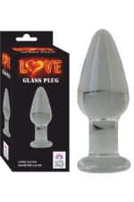 Cam Anal Plug - Cilt Dostu - Özel Tasarım - Kullanımı Kolay - Uzunluk 9 cm