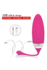 Pembe Yüksek Frekanslı Vibratör - 12 Farklı Mod - Sessiz ve Ergonomik Tasarım - FDA Onaylı Silikon - Image 3