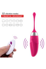 Pembe Yüksek Frekanslı Vibratör - 12 Farklı Mod - Sessiz ve Ergonomik Tasarım - FDA Onaylı Silikon - Image 5