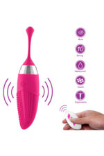 Pembe Yüksek Frekanslı Vibratör - 12 Farklı Mod - Sessiz ve Ergonomik Tasarım - FDA Onaylı Silikon - Image 6