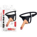 Henry 19 cm Strap-On Penis -Belden Bağlama Ürün-Vantuzlu, , Cilt Dostu, , TPE Kalite