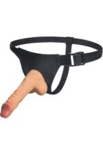Henry 19 cm Strap-On Penis -Belden Bağlama Ürün-Vantuzlu, , Cilt Dostu, , TPE Kalite - Görsel 2