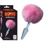 Pembe Cam Anal Plug - Özel Tasarım - Zevki Artıran Materyaller - Uzunluk 11.6 cm