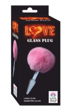 Pembe Cam Anal Plug - Özel Tasarım - Zevki Artıran Materyaller - Uzunluk 11.6 cm - Görsel 2