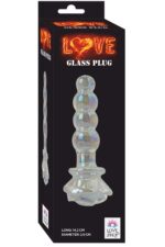 Cam Anal Plug - Özel Tasarım - Boğumlu-Cilt Dostu - Uzunluk 14,2 cm 2,9 cm En - Image 2