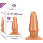 Boğumlu Anal Plug - Açık Ten Renginde G Noktası Uyarıcı ile Kaliteli Anal Deneyim
