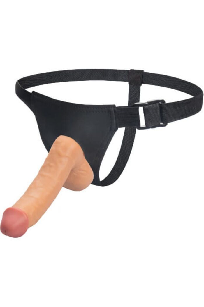 Samuel Belden Bağlamalı Penis 23 cm, 4 cm çap, ten rengi, vantuzlu, TPE. Gizli paket. - Görsel 2