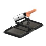 Özel Dekor Çantalı Sex Makinesi - 16 cm Yapay Penis, 190 Sürtünme, Beyaz