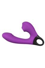 Mor Anal ve Vajinal Vibratör - 20 Mod - Emme Fonksiyonu - FDA Onaylı Silikon - Şarj Edilebilir - Image 2