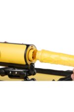 Özel Retro Tasarım Dekor Çantalı Haz Makinesi - 16 cm Yapay Penis, 43 Derece Isıtma, Mavi - Image 4